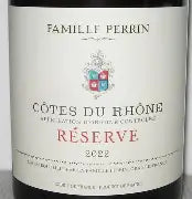 Famille Perrin Côtes du Rhône Rouge Réserve 2022