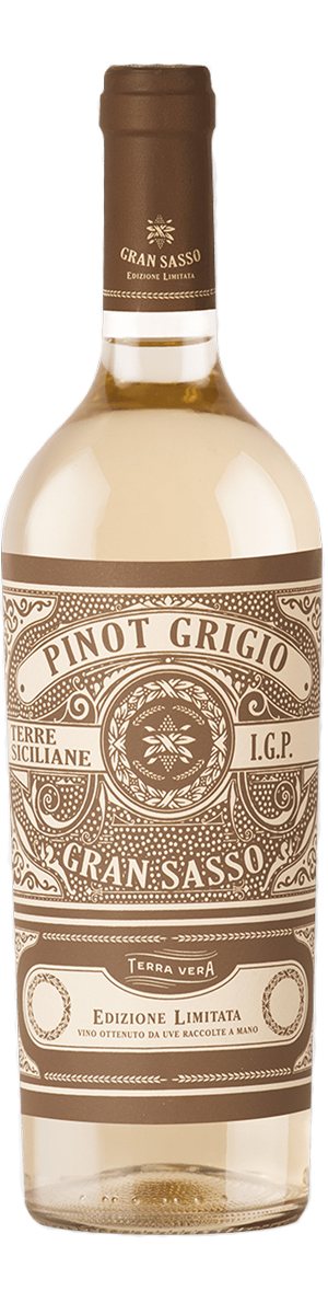 Gran Sasso Pinot Grigio Igt-Terre Siciliane 2024 75cl